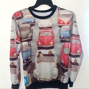 Vintage Long sleeve sweater size large